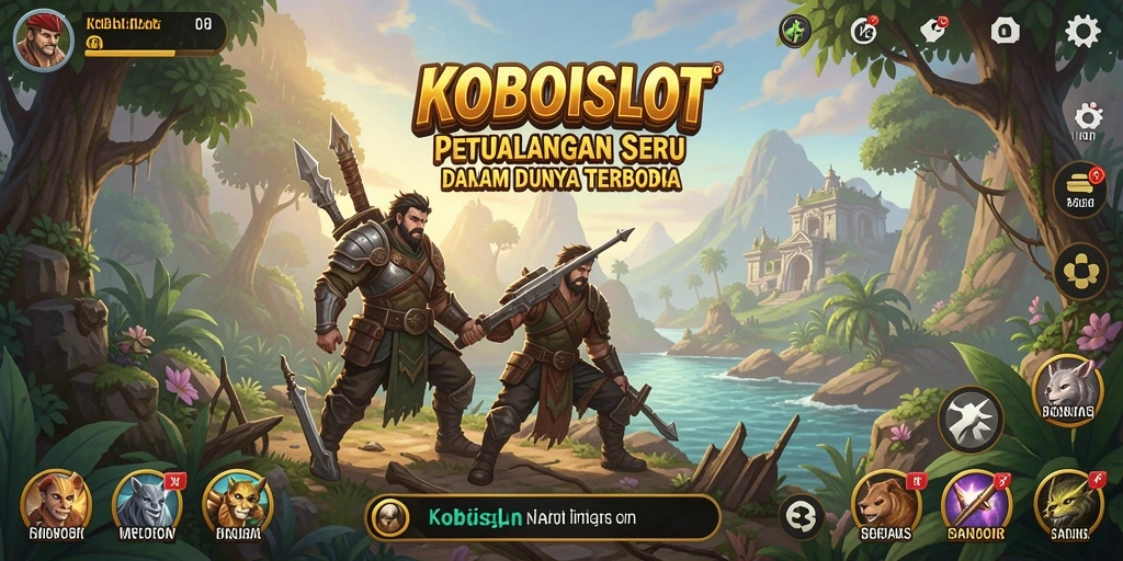 Tampilan luar biasa dari gameplay Open World KOBOISLOT.