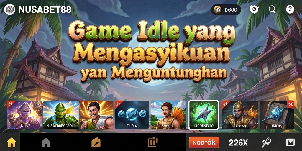 Tampilan gameplay <strong>NUSABET88</strong> yang menarik dan mengasyikkan.