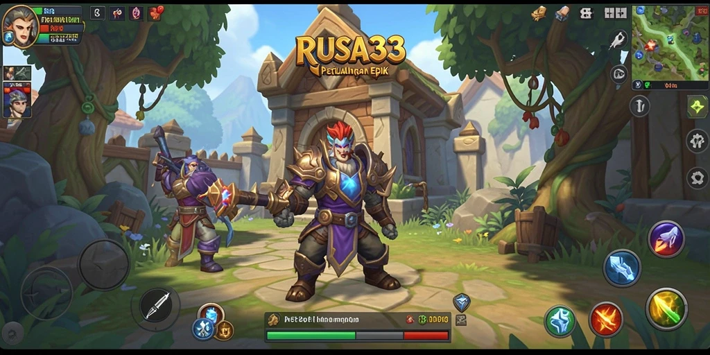 Tampilan gameplay seru dan menegangkan di RUSA33.