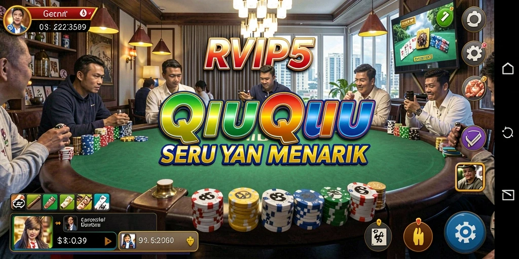 Tampilan gameplay menarik dari RVIP5 yang penuh tantangan.
