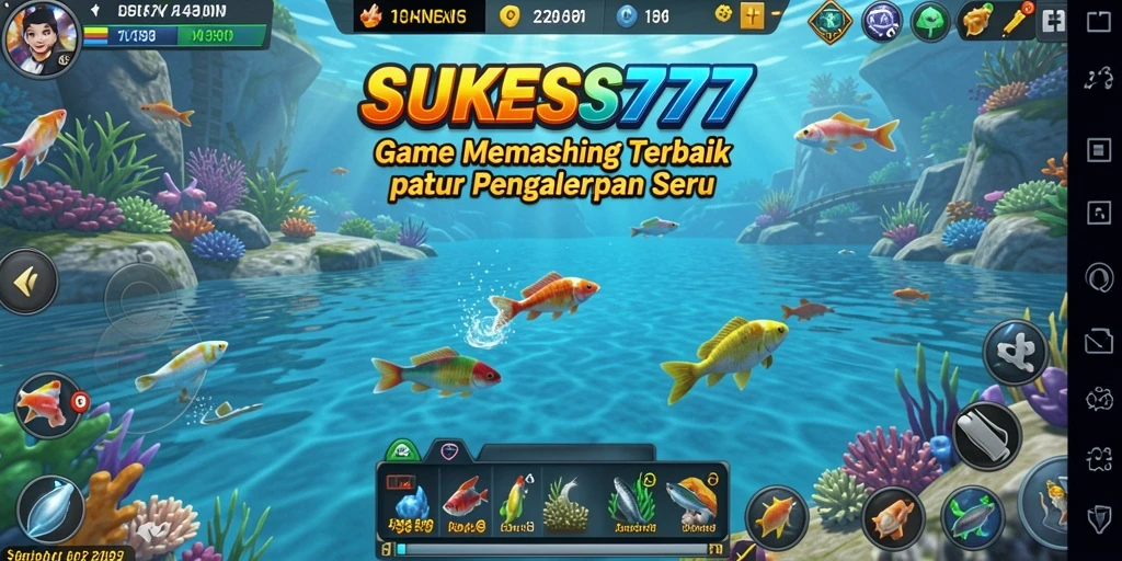 Tangkapan ikan yang memukau dalam gameplay SUKSES777.