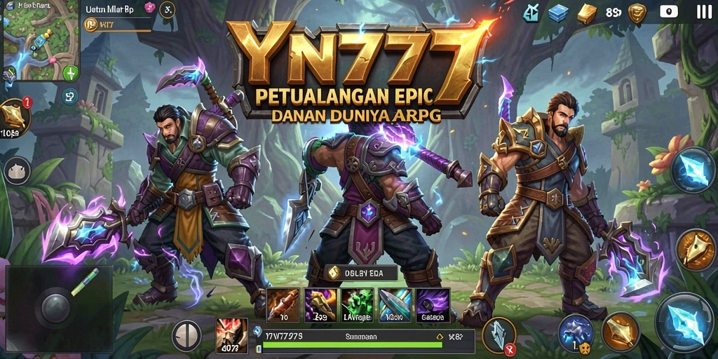 Screenshot gameplay YN777 menampilkan aksi pertarungan yang mendebarkan.